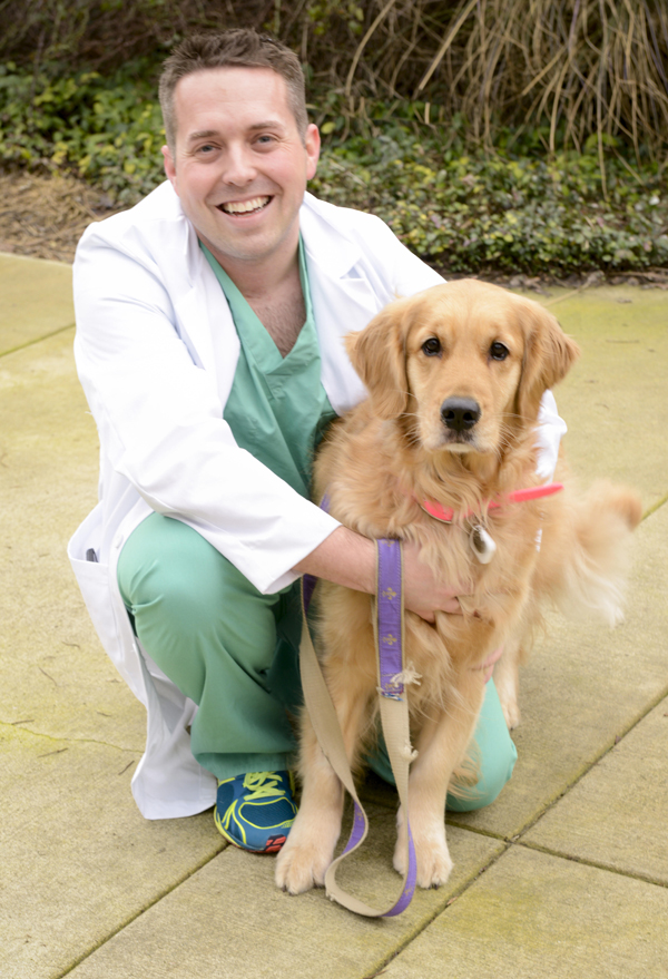 Dr. Stern and dog
